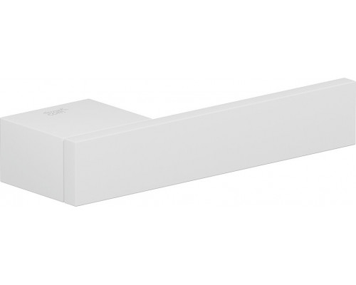 Ручка на прямоугольной розетке Bravo ZS2-390 SWhite (алюм.)