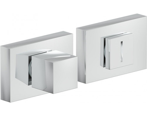 Фиксатор на прямоугольной розетке Bravo AS2-6WC Chrome