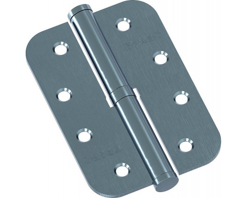 Петля врезная стальная Bravo RS-10-1BB-R 100*70*2,5 SC МатХром (пром.)