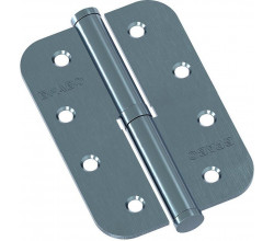 Петля врезная стальная Bravo RS-10-1BB-L 100*70*2,5 МатХром (пром.)