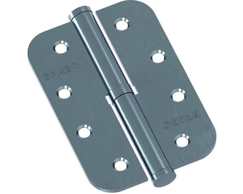 Петля врезная стальная Bravo RS-10-1BB-L 100*70*2,5 МатХром (пром.)