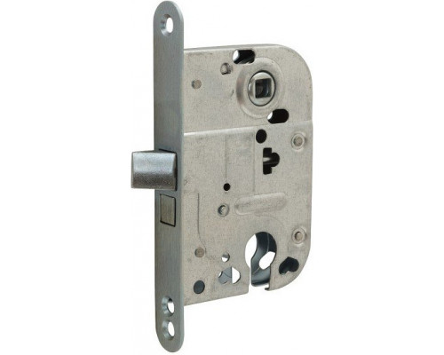 Замок стальной язычок Фин 118 C Хром (отв.планка 0045)