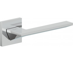 Ручка на квадратной розетке Bravo AS-331 Chrome (алюм.)