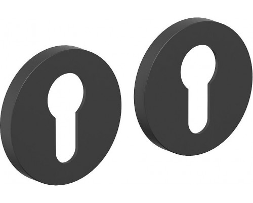 Накладка цилиндровая на круглой розетке Bravo A/Z-5CL SB МатЧерный