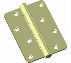 Петля врезная стальная Bravo RS-7-4BB 100*70*2,5 G Золото (универс.)