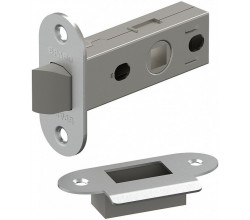 Защелка пластиковый язычок Bravo P-1R SC МатХром