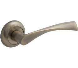 Ручка на круглой розетке Bravo A-423 AB Бронза (алюм.)