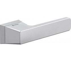 Ручка на прямоугольной розетке System Coral HA200RO15 CBM БрашМатХром