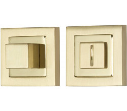 Фиксатор на квадратной розетке Bravo A/Z-2WC SG МатЗолото