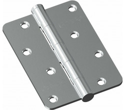 Петля врезная стальная Bravo RS-7-4BB 100*70*2,5 SC МатХром (универс.)