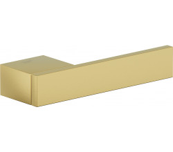 Ручка на прямоугольной розетке Bravo ZS2-390 SGold (алюм.)