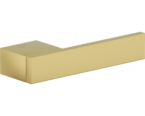 Ручка на прямоугольной розетке Bravo ZS2-390 SGold (алюм.)