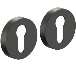 Накладка цилиндровая на круглой розетке Bravo AR-7CL Sgraphite