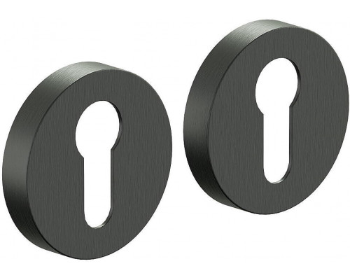 Накладка цилиндровая на круглой розетке Bravo AR-7CL Sgraphite