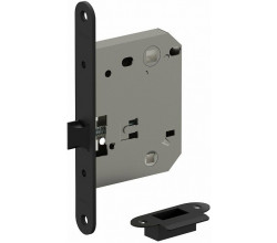 Защелка c пластиковым язычком Bravo P-2R-WC SB МатЧерный