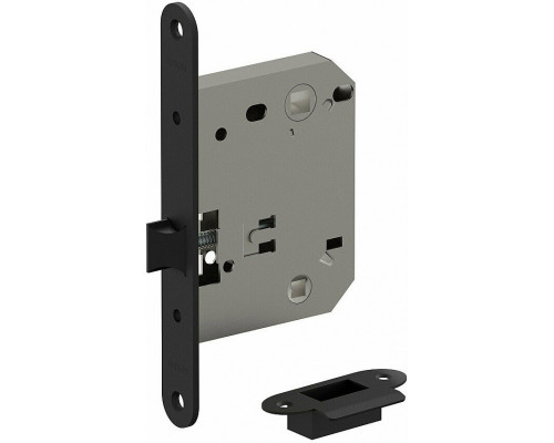 Защелка c пластиковым язычком Bravo P-2R-WC SB МатЧерный