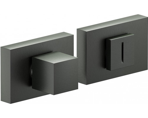 Фиксатор на прямоугольной розетке Bravo AS2-6WC Sgraphite