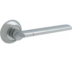 Ручка на круглой розетке Bravo A-492 C Хром (алюм.)