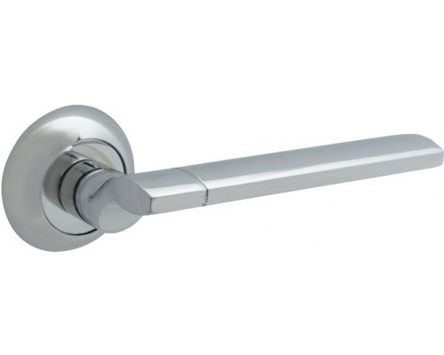 Ручка на круглой розетке Bravo A-492 C Хром (алюм.)