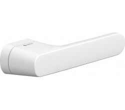 Ручка на овальной розетке System Akik HA202RO16 AL315 МатБелый