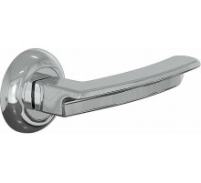 Ручка на круглой розетке Bravo A-493 C Хром (алюм., 8*100 мм, пром.)