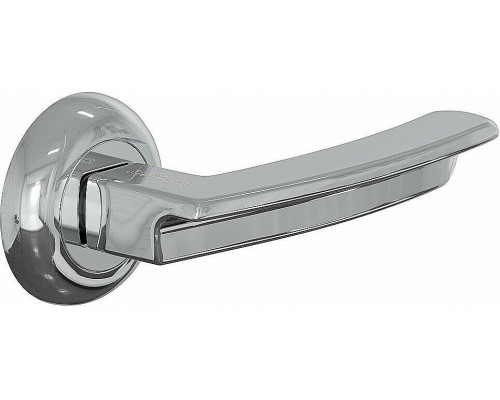 Ручка на круглой розетке Bravo A-493 C Хром (алюм., 8*100 мм, пром.)