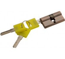 Цилиндр ключ/ключ Bravo ZK-60-30/30 AC Медь (ЦАМ, 3 ключа)