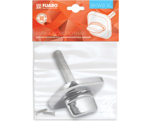 Ручка поворотная BKW8 XL (хром) CP-8