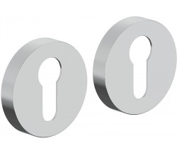 Накладка цилиндровая на круглой розетке Bravo AR-7CL Chrome