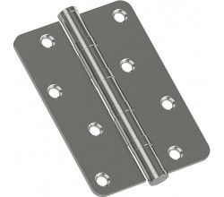 Петля врезная стальная HMS-2-4B 100*70*2,5 Uni Chrome