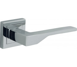 Ручка на квадратной розетке Bravo A-204 C Хром (алюм.)