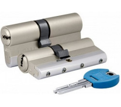 Цилиндр ключ-шток Kale 164 YGS SX 106-75/31 C Хром (4 класс, латунь, 5 ключей)