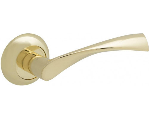 Ручка на круглой розетке Bravo A-423 G Золото (алюм.)