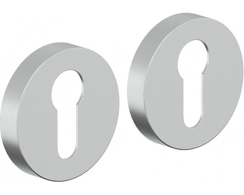 Накладка цилиндровая на круглой розетке Bravo AR-7CL Schrome