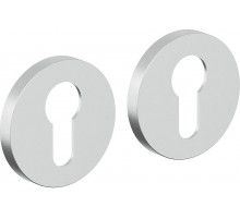 Накладка цилиндровая на круглой розетке Bravo A/Z-5CL SC МатХром