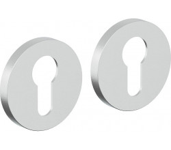 Накладка цилиндровая на круглой розетке Bravo A/Z-5CL SC МатХром