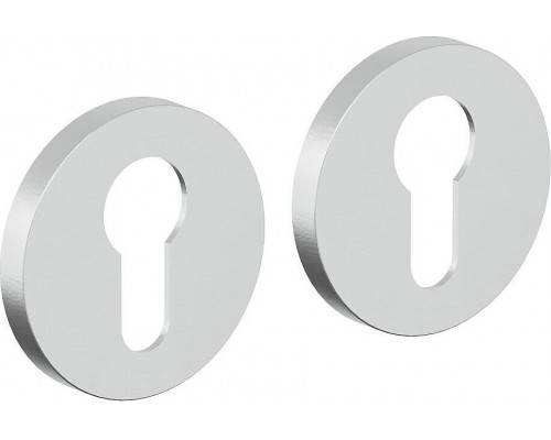 Накладка цилиндровая на круглой розетке Bravo A/Z-5CL SC МатХром