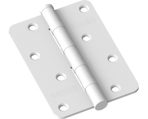 Петля врезная стальная Bravo RS-7-4BB 100*70*2,5 W Белый (универс.)