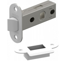 Защелка пластиковый язычок Bravo P-1R W Белый