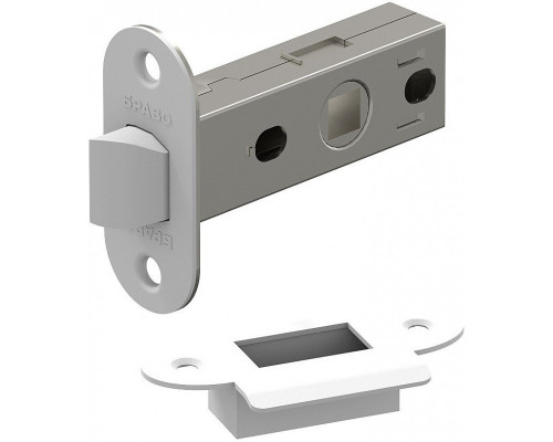 Защелка пластиковый язычок Bravo P-1R W Белый