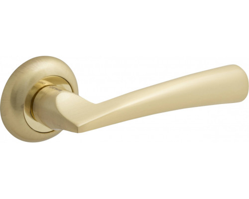 Ручка на круглой розетке Bravo A-480 SG МатЗолото (алюм.)