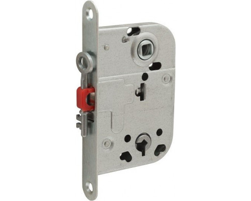 Замок стальной язычок Фин 114 C Хром (отв.планка 0045)