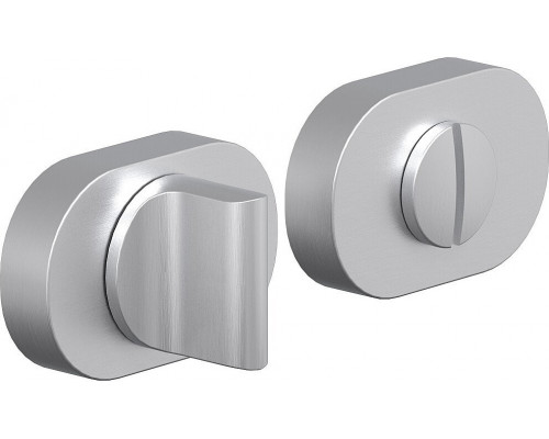 Фиксатор на овальной розетке System R015W6 Браш МатХром