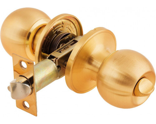 Ручка-зaщелка ЗШ-03 SB МатЗолото (без кл)