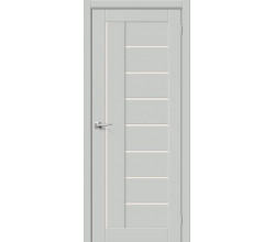 Дверь межкомнатная «Браво-29» Grey Matt остекление Magic Fog