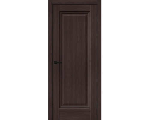 Дверь межкомнатная из эко шпона «Прима-0» Wenge Melinga глухая
