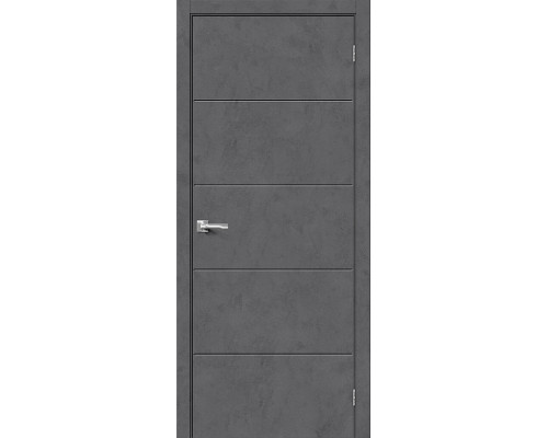Дверь межкомнатная из эко шпона «Граффити-2.Д» Slate Art глухая