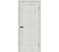 Дверь межкомнатная из эко шпона «Неоклассик-30» Bianco Melinga глухая