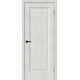 Дверь межкомнатная из эко шпона «Прима-0» Bianco Melinga глухая