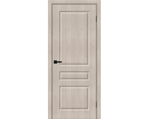 Дверь межкомнатная из эко шпона «Скинни-14» Cappuccino Melinga глухая